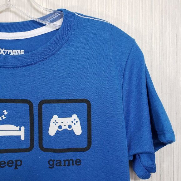 Extreme concepts NWT eat sleep game short sleeve graphic t-shirt - Picture 5 of 6